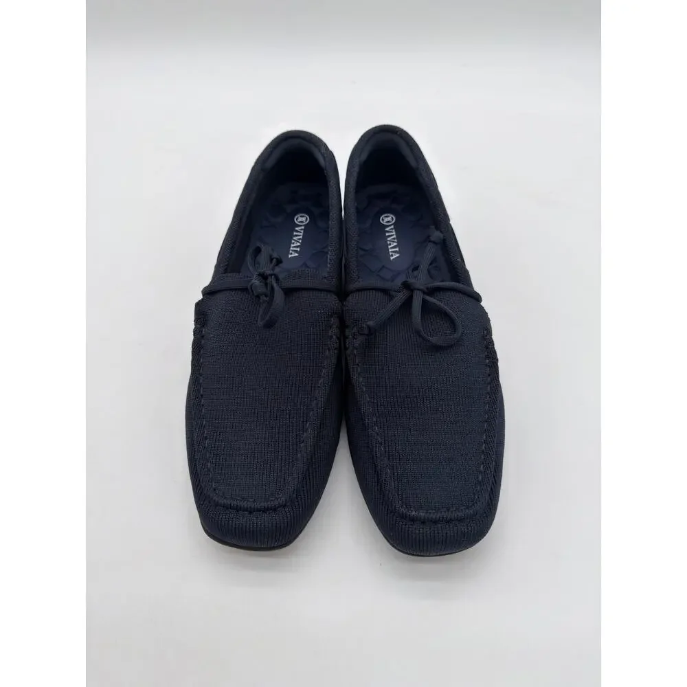 Vivaia Jackie Driving Loafers Navy Old Money Minimalist Casual Comfort 10.5